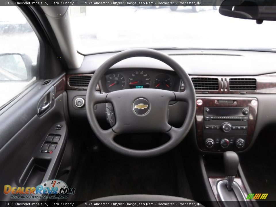 2012 Chevrolet Impala LS Black / Ebony Photo #4