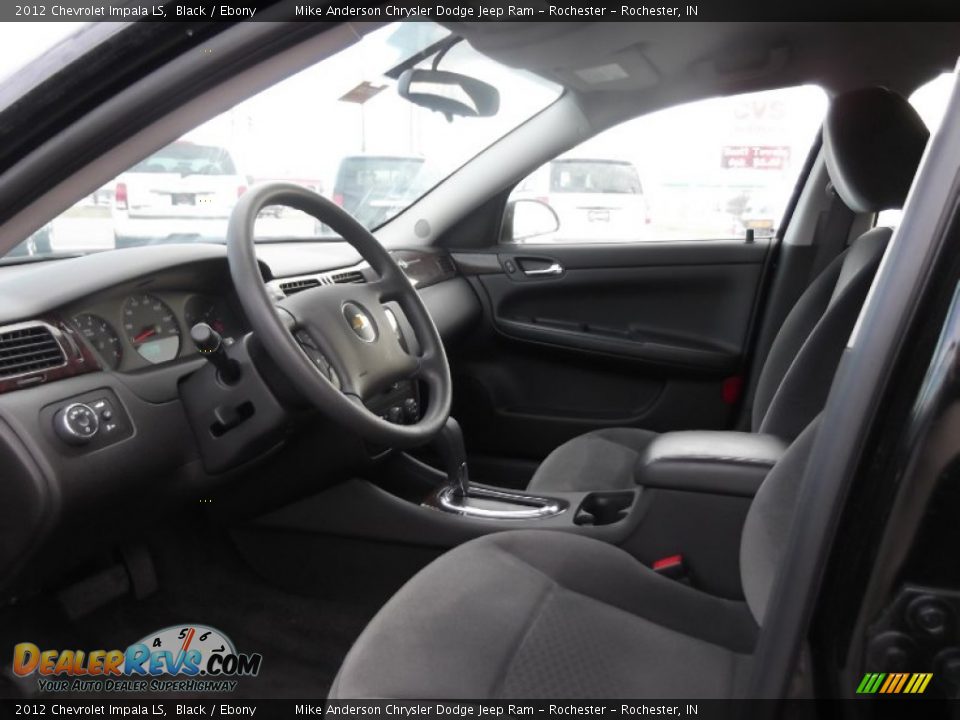 2012 Chevrolet Impala LS Black / Ebony Photo #5