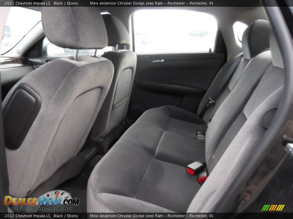 2012 Chevrolet Impala LS Black / Ebony Photo #7