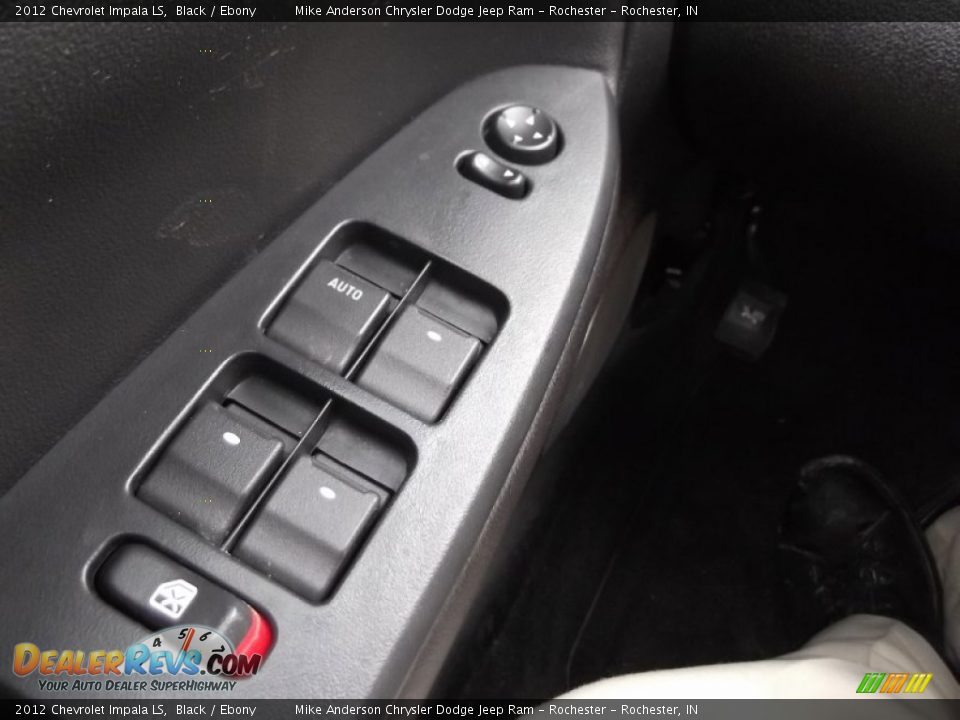 2012 Chevrolet Impala LS Black / Ebony Photo #9