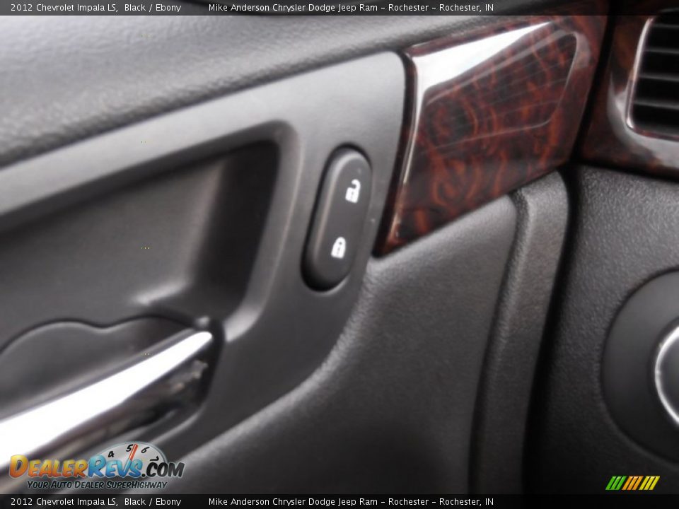 2012 Chevrolet Impala LS Black / Ebony Photo #10