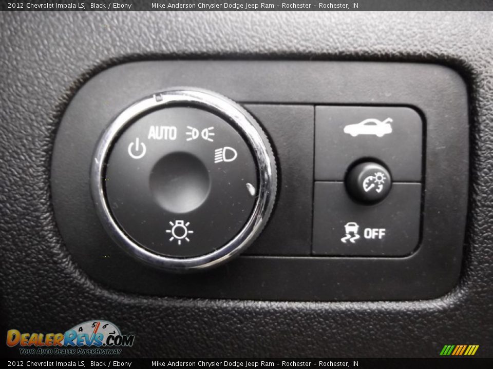 2012 Chevrolet Impala LS Black / Ebony Photo #11