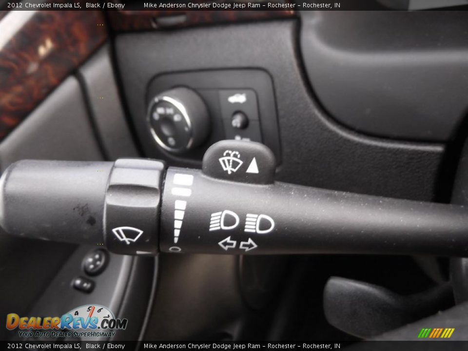 2012 Chevrolet Impala LS Black / Ebony Photo #13