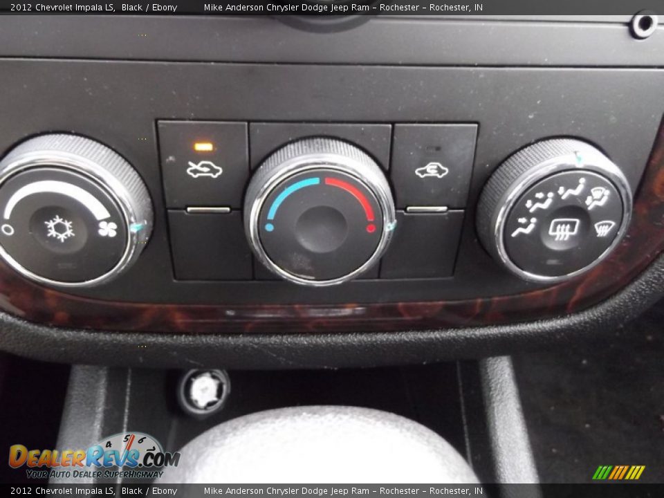 2012 Chevrolet Impala LS Black / Ebony Photo #17