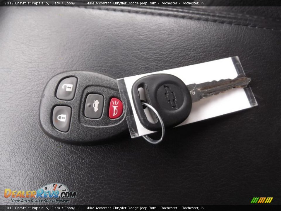 2012 Chevrolet Impala LS Black / Ebony Photo #24