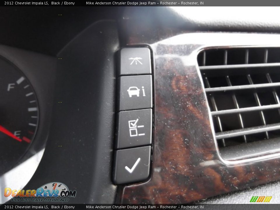 2012 Chevrolet Impala LS Black / Ebony Photo #29