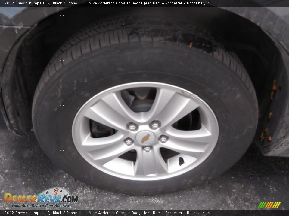 2012 Chevrolet Impala LS Black / Ebony Photo #31