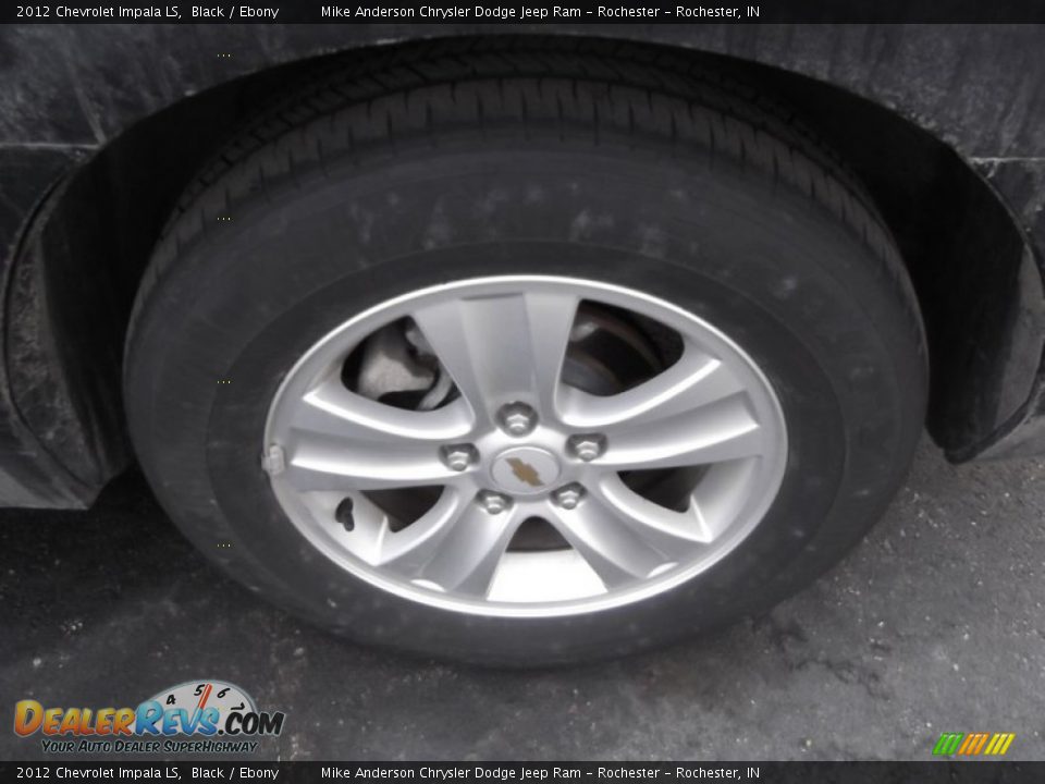 2012 Chevrolet Impala LS Black / Ebony Photo #32
