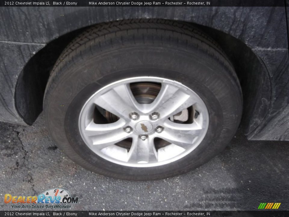 2012 Chevrolet Impala LS Black / Ebony Photo #33