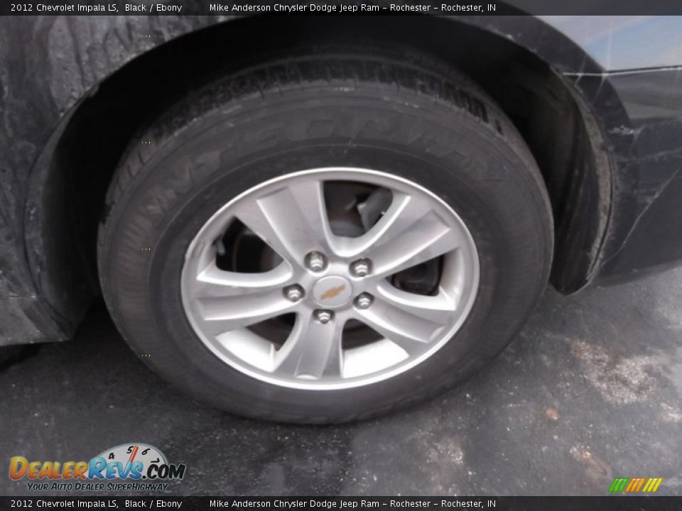 2012 Chevrolet Impala LS Black / Ebony Photo #34