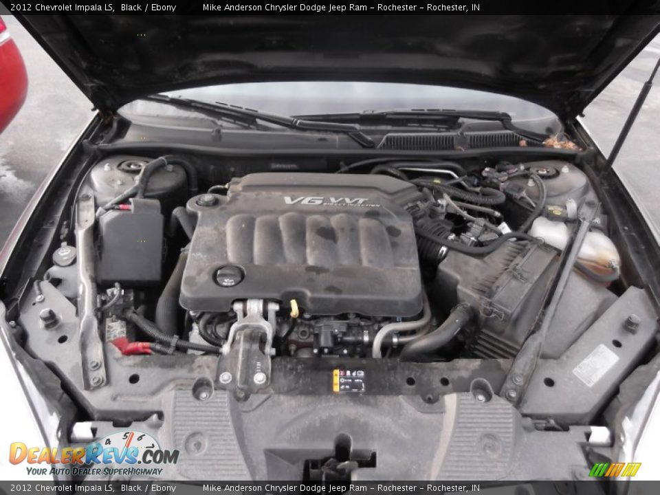 2012 Chevrolet Impala LS Black / Ebony Photo #35