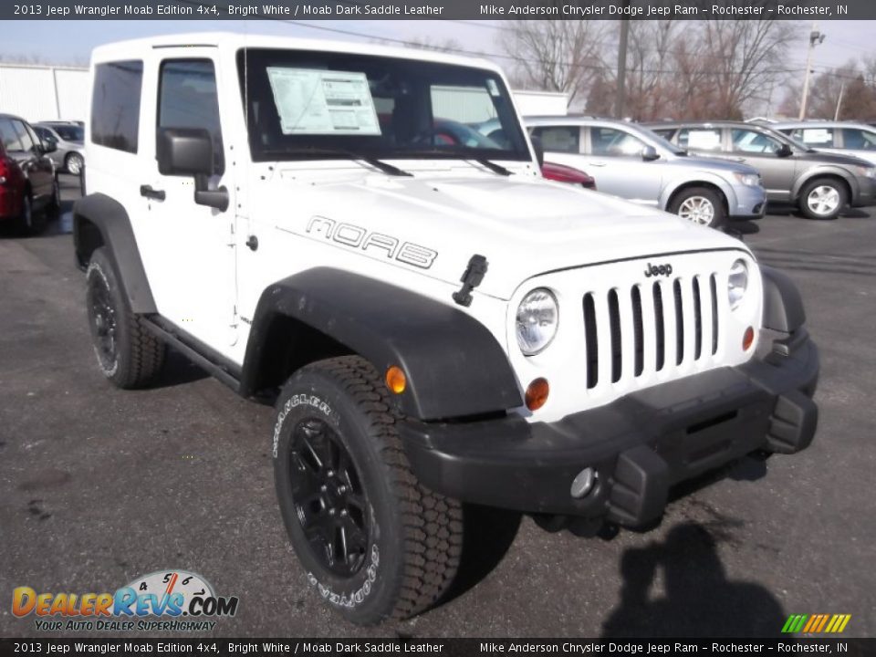 Front 3/4 View of 2013 Jeep Wrangler Moab Edition 4x4 Photo #1