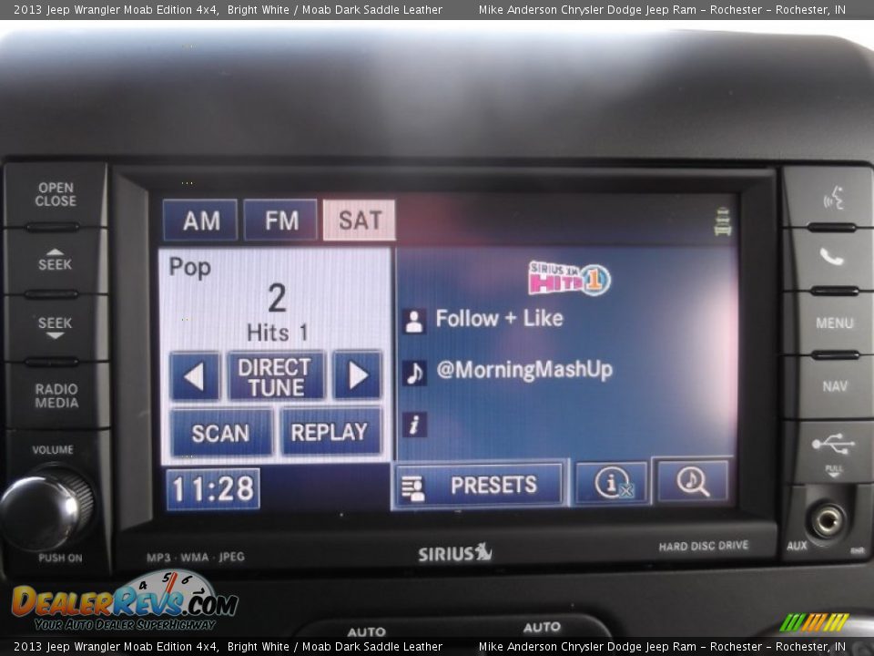 Audio System of 2013 Jeep Wrangler Moab Edition 4x4 Photo #16