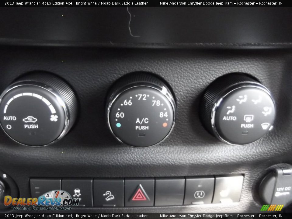 Controls of 2013 Jeep Wrangler Moab Edition 4x4 Photo #18