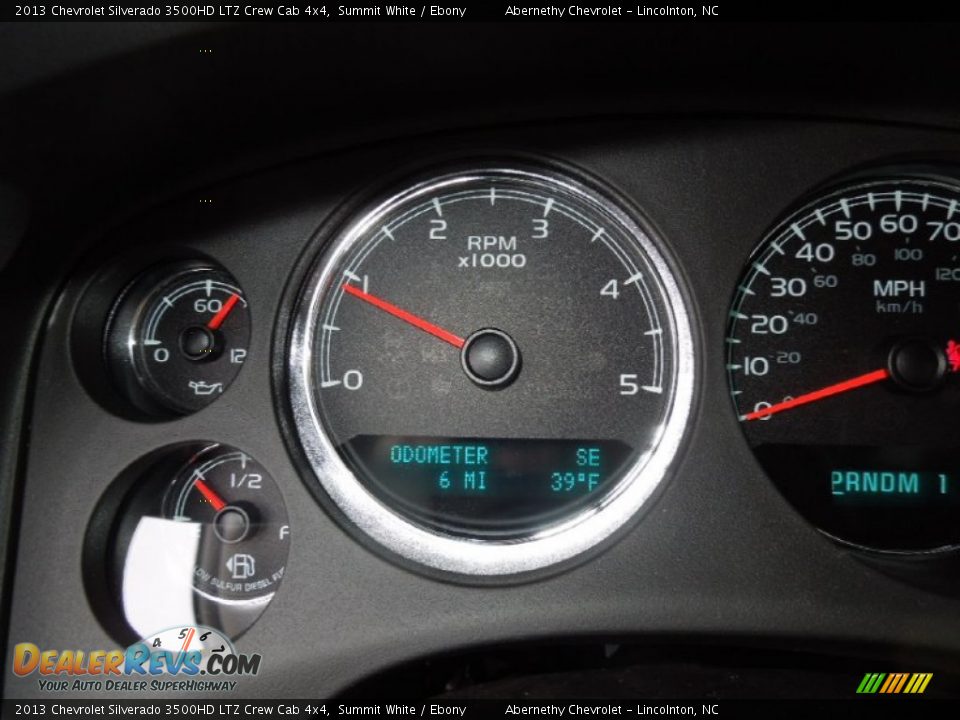 2013 Chevrolet Silverado 3500HD LTZ Crew Cab 4x4 Summit White / Ebony Photo #11