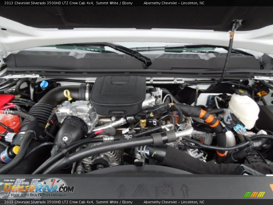 2013 Chevrolet Silverado 3500HD LTZ Crew Cab 4x4 6.6 Liter OHV 32-Valve Duramax Turbo-Diesel V8 Engine Photo #19