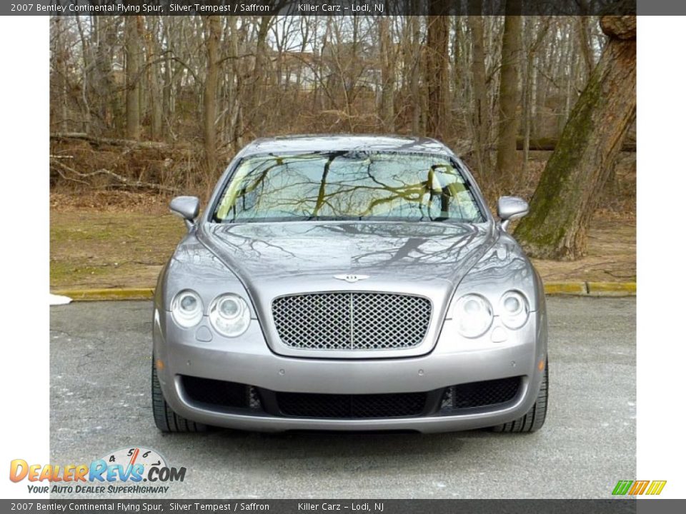 2007 Bentley Continental Flying Spur Silver Tempest / Saffron Photo #2