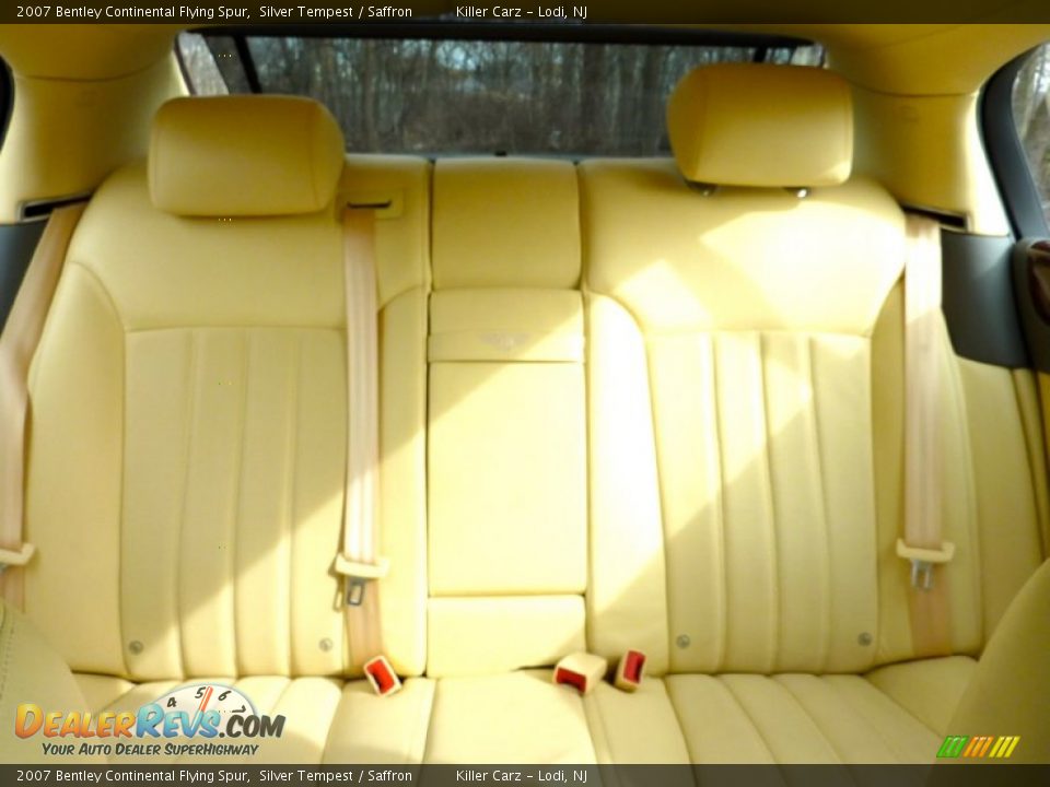 Rear Seat of 2007 Bentley Continental Flying Spur  Photo #9