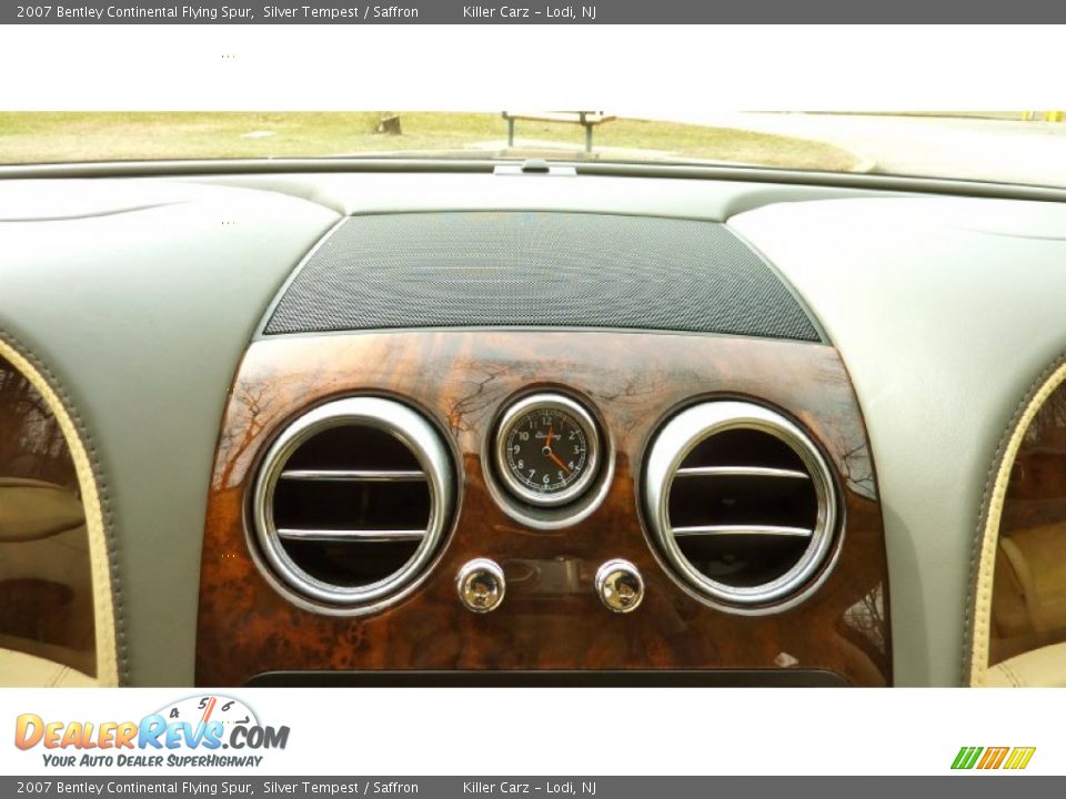 2007 Bentley Continental Flying Spur Silver Tempest / Saffron Photo #22
