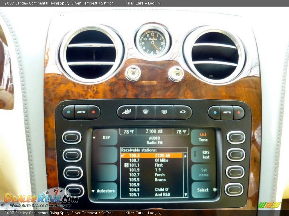 Controls of 2007 Bentley Continental Flying Spur  Photo #23