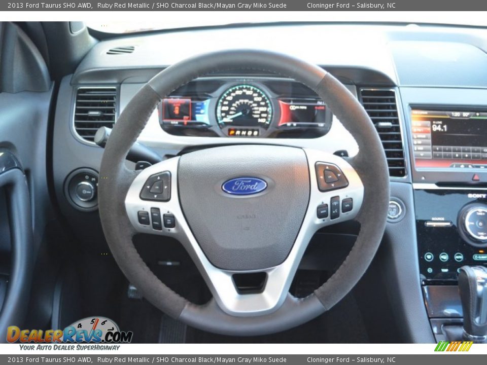 2013 Ford Taurus SHO AWD Steering Wheel Photo #26