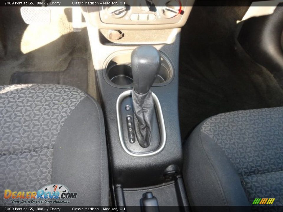 2009 Pontiac G5 Black / Ebony Photo #6