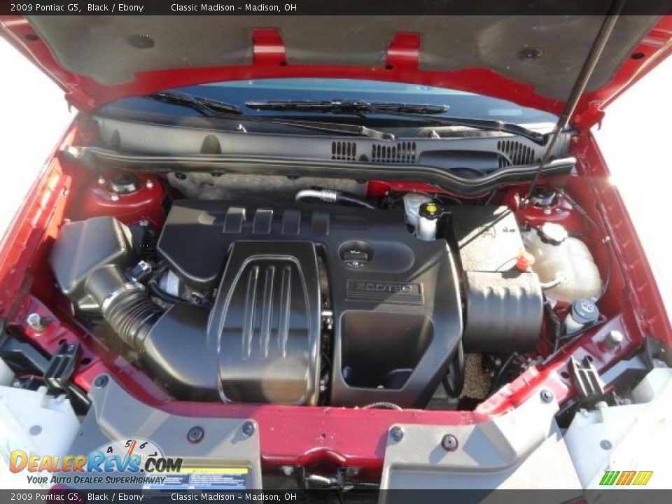 2009 Pontiac G5 Black / Ebony Photo #12