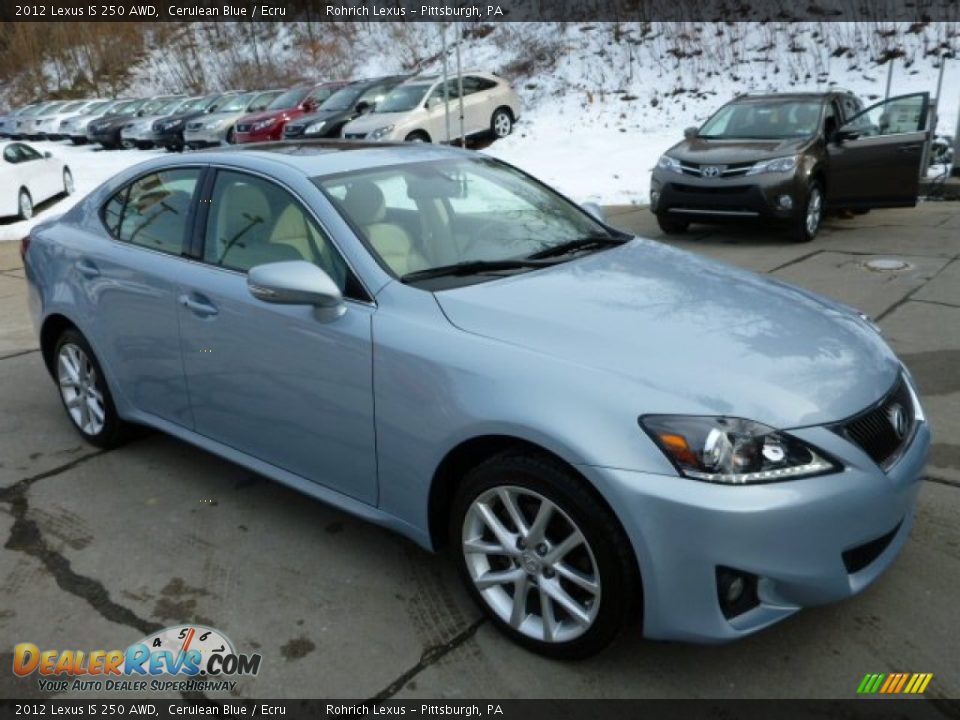 Front 3/4 View of 2012 Lexus IS 250 AWD Photo #3