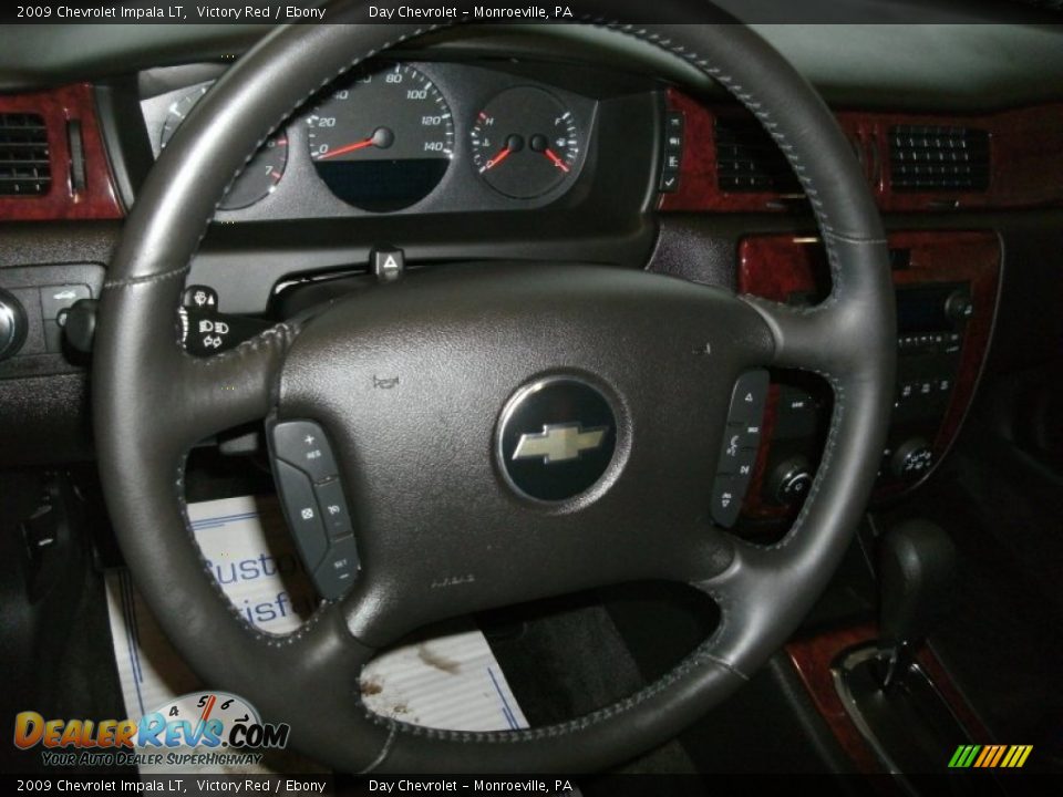 2009 Chevrolet Impala LT Victory Red / Ebony Photo #10