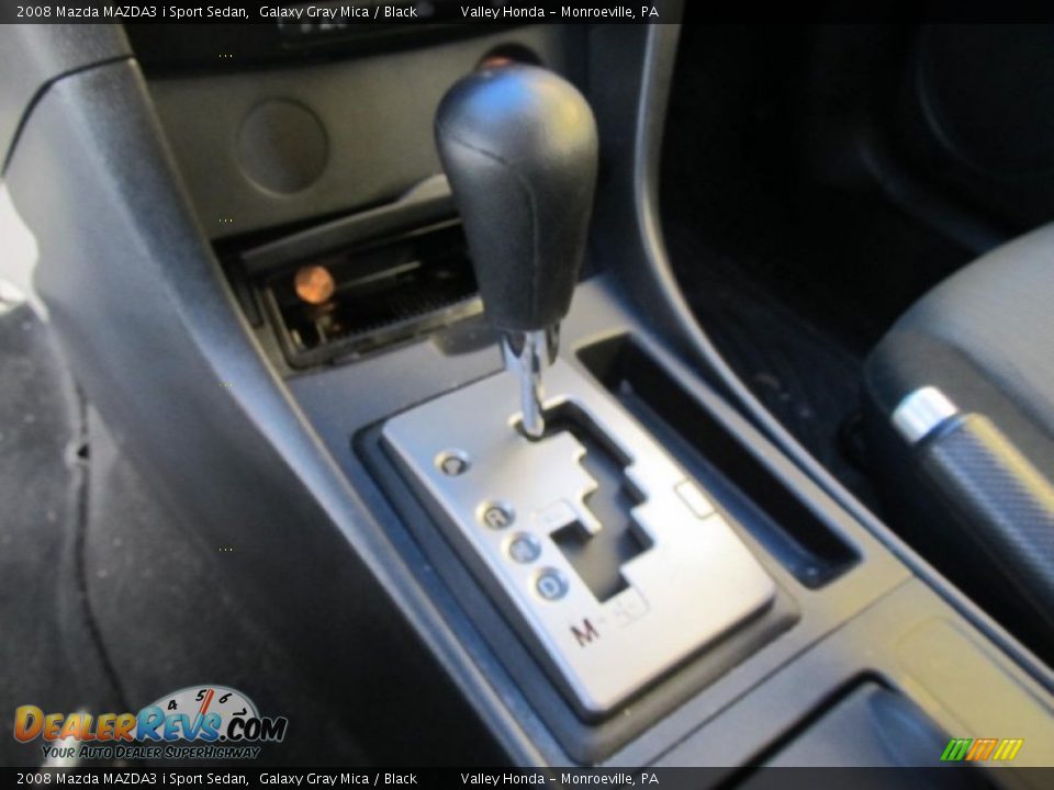 2008 Mazda MAZDA3 i Sport Sedan Galaxy Gray Mica / Black Photo #12