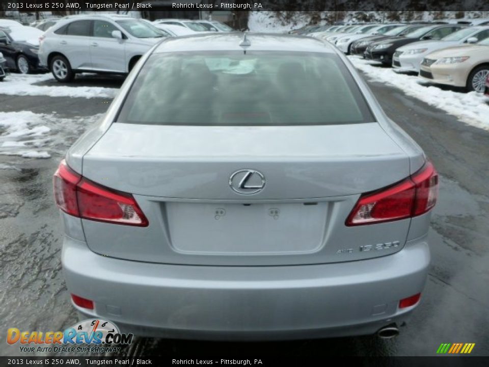 2013 Lexus IS 250 AWD Tungsten Pearl / Black Photo #3