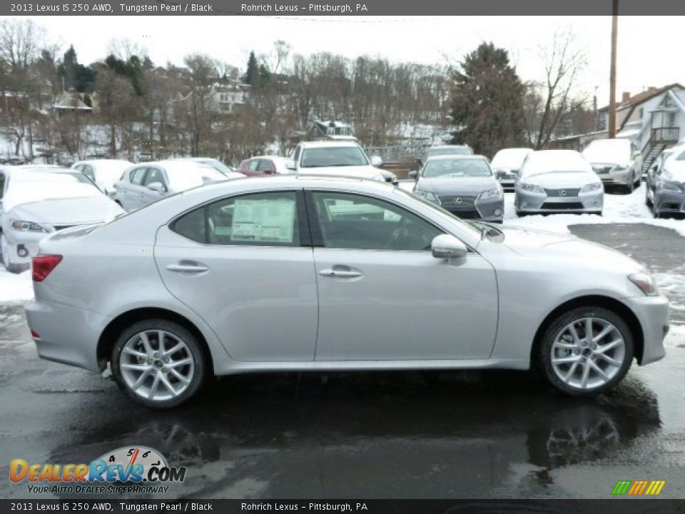 2013 Lexus IS 250 AWD Tungsten Pearl / Black Photo #5