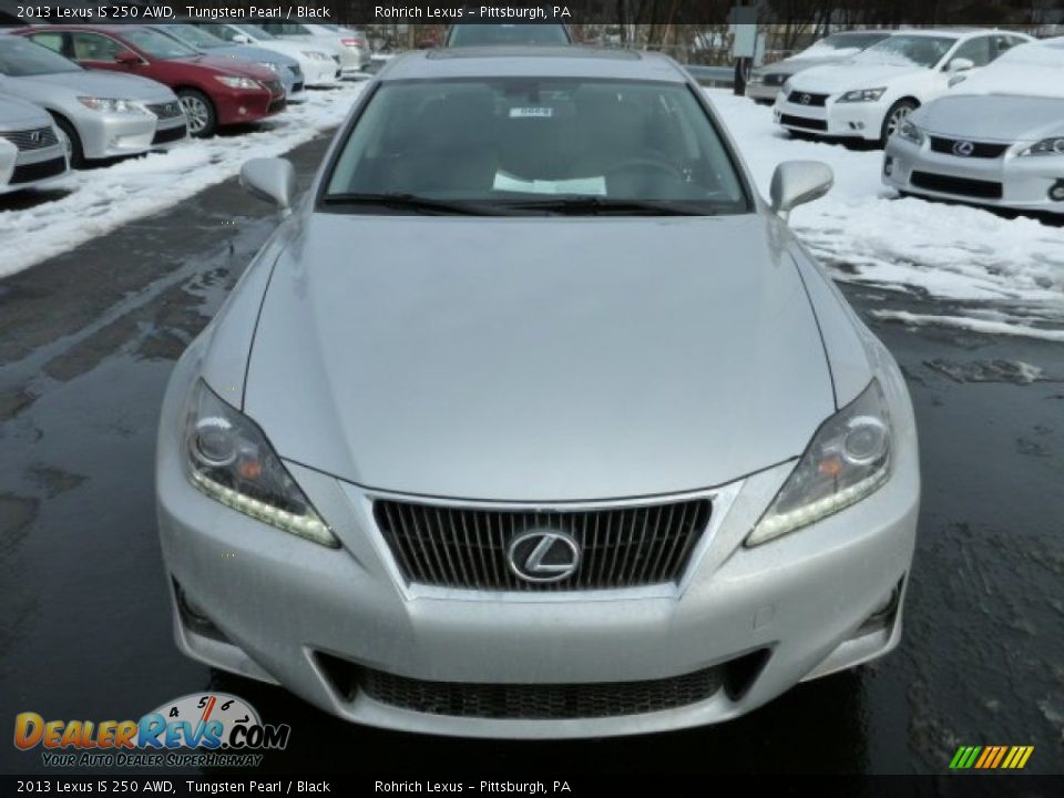 2013 Lexus IS 250 AWD Tungsten Pearl / Black Photo #7