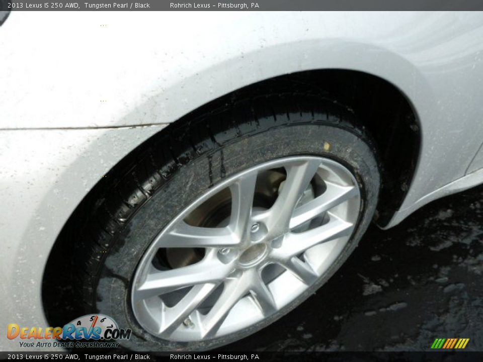2013 Lexus IS 250 AWD Tungsten Pearl / Black Photo #9