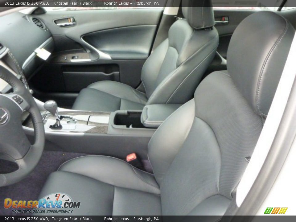 2013 Lexus IS 250 AWD Tungsten Pearl / Black Photo #10