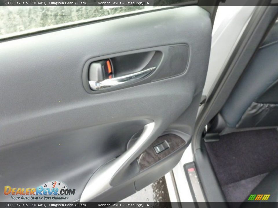 2013 Lexus IS 250 AWD Tungsten Pearl / Black Photo #13