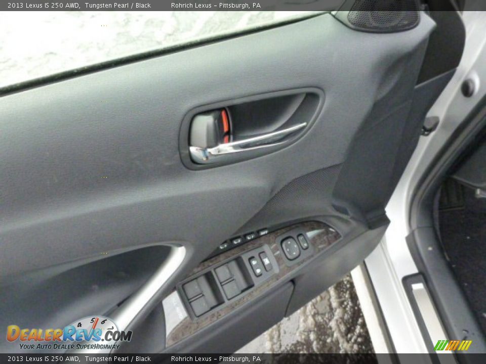 2013 Lexus IS 250 AWD Tungsten Pearl / Black Photo #14