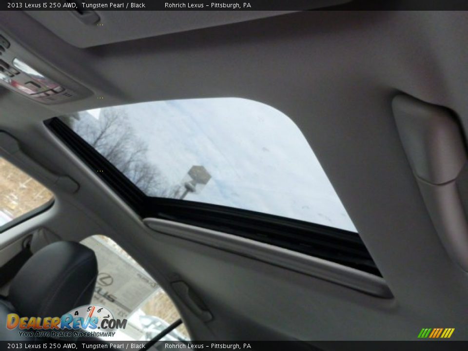 2013 Lexus IS 250 AWD Tungsten Pearl / Black Photo #15