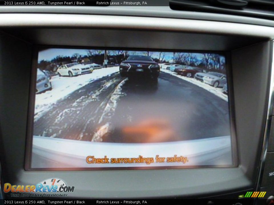 2013 Lexus IS 250 AWD Tungsten Pearl / Black Photo #18