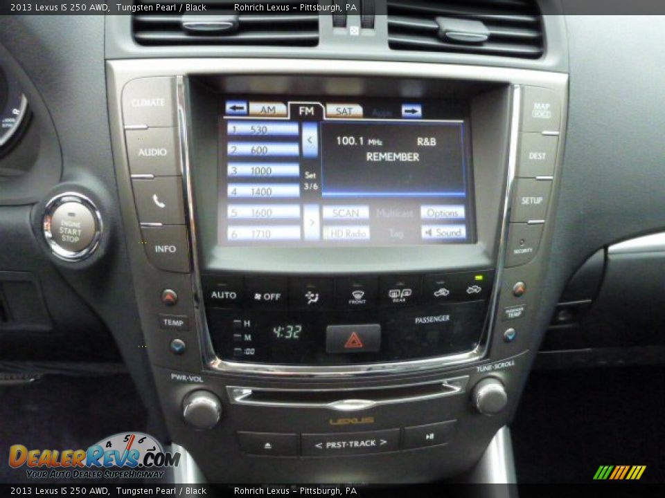 2013 Lexus IS 250 AWD Tungsten Pearl / Black Photo #19