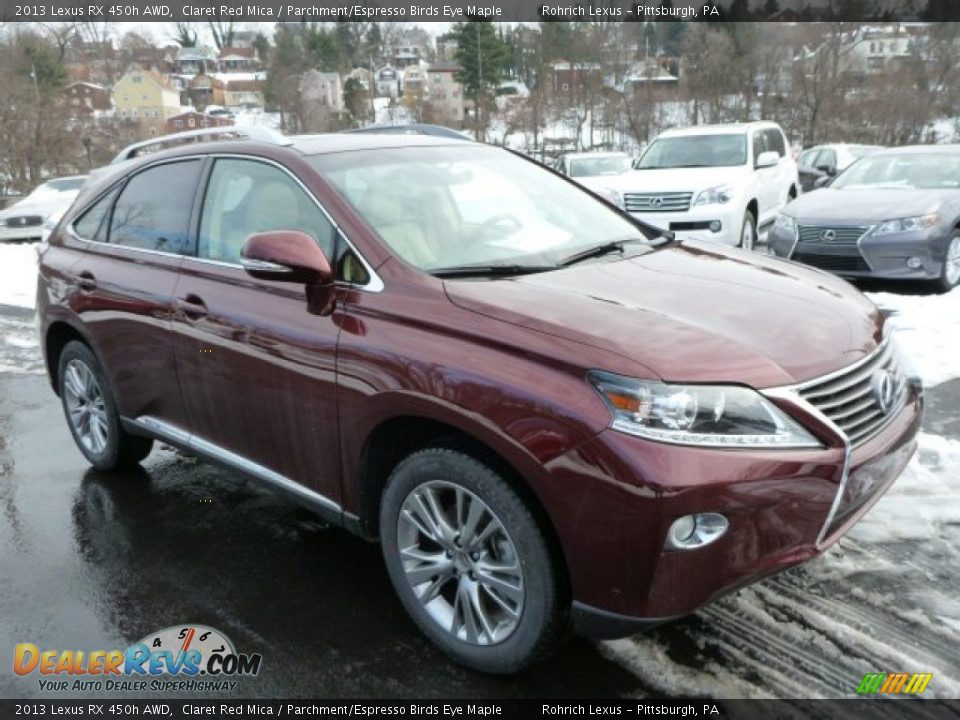 Front 3/4 View of 2013 Lexus RX 450h AWD Photo #6