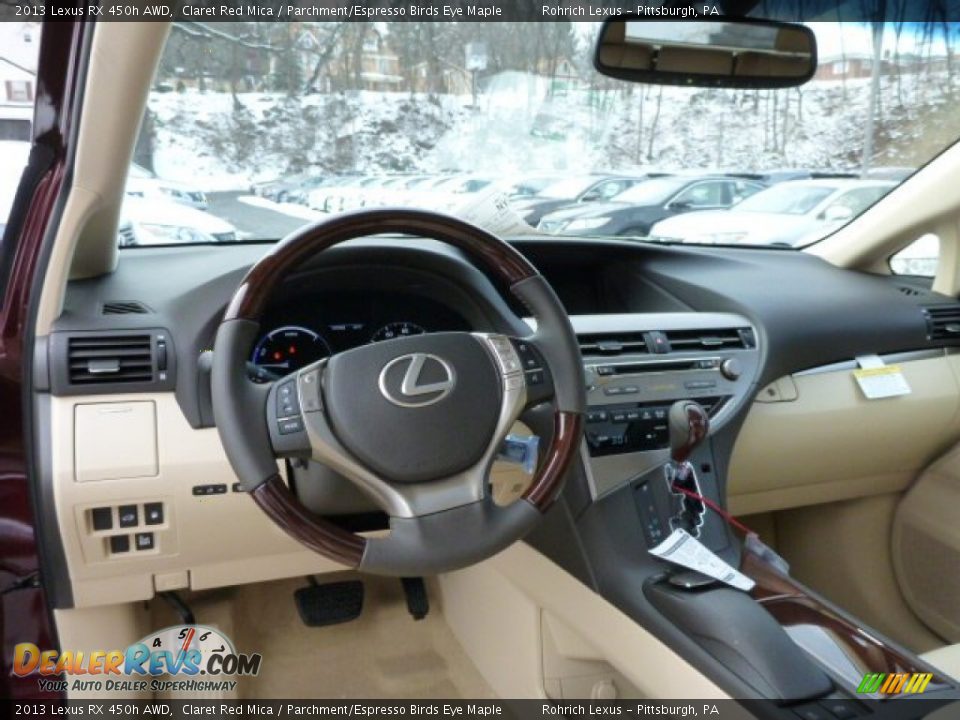 Dashboard of 2013 Lexus RX 450h AWD Photo #12