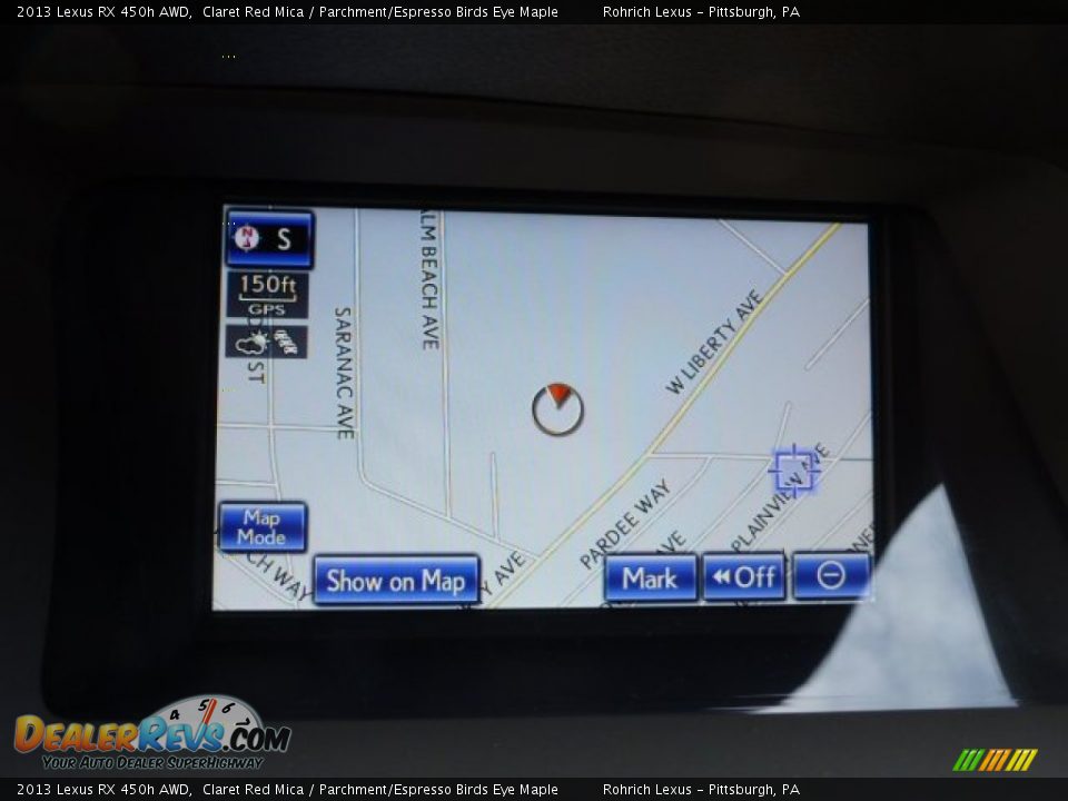 Navigation of 2013 Lexus RX 450h AWD Photo #16