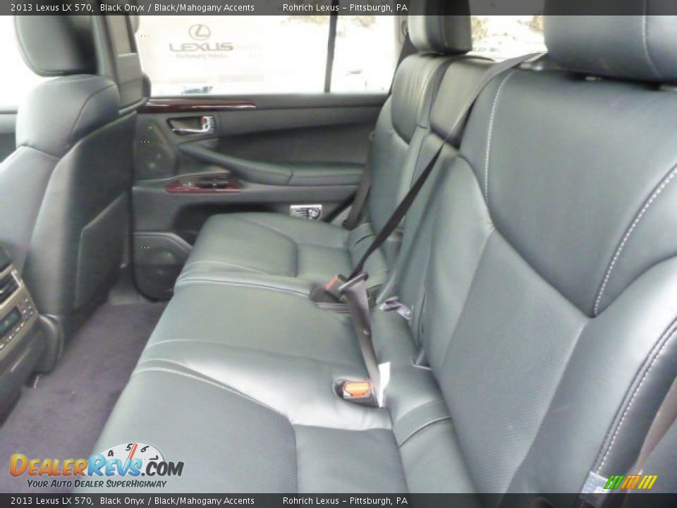 Rear Seat of 2013 Lexus LX 570 Photo #10