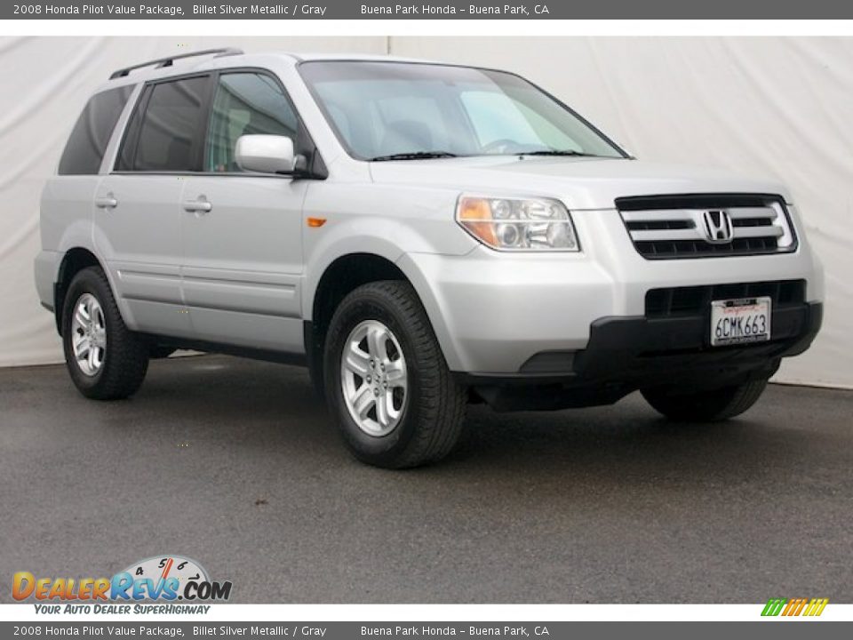 2008 Honda Pilot Value Package Billet Silver Metallic / Gray Photo #1