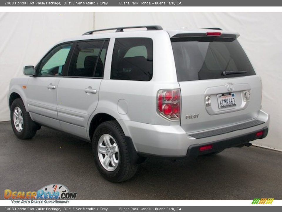 2008 Honda Pilot Value Package Billet Silver Metallic / Gray Photo #2