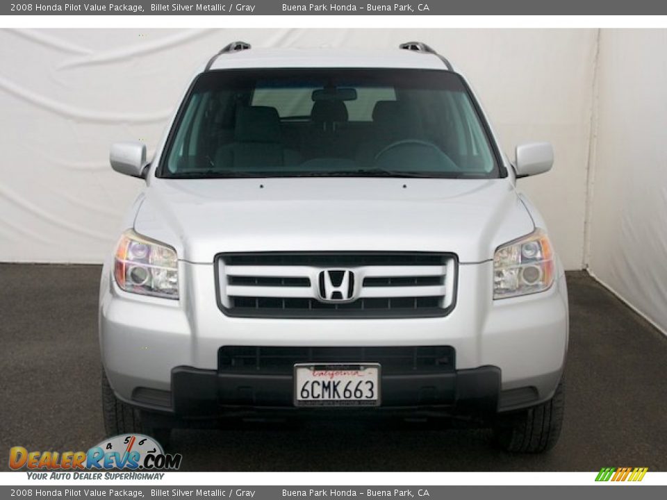 2008 Honda Pilot Value Package Billet Silver Metallic / Gray Photo #7