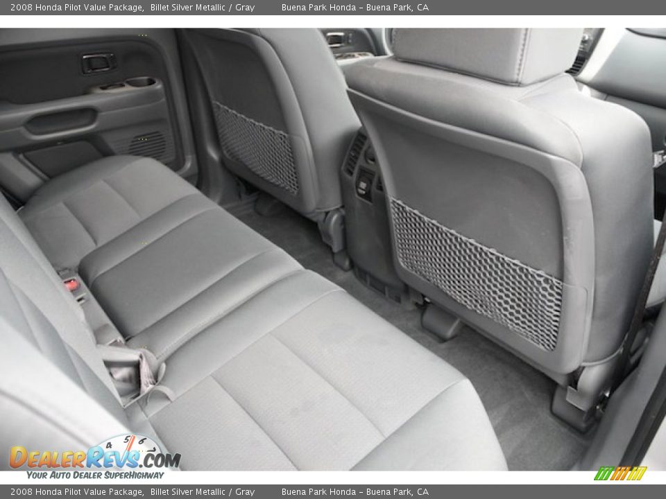 2008 Honda Pilot Value Package Billet Silver Metallic / Gray Photo #19