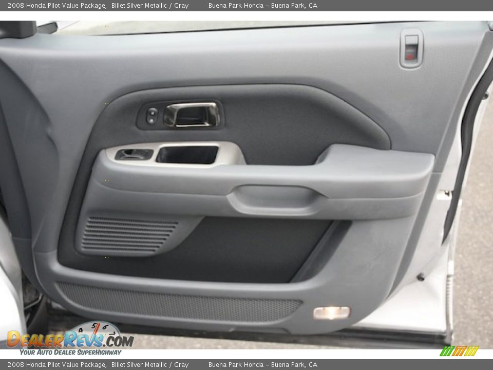 2008 Honda Pilot Value Package Billet Silver Metallic / Gray Photo #29