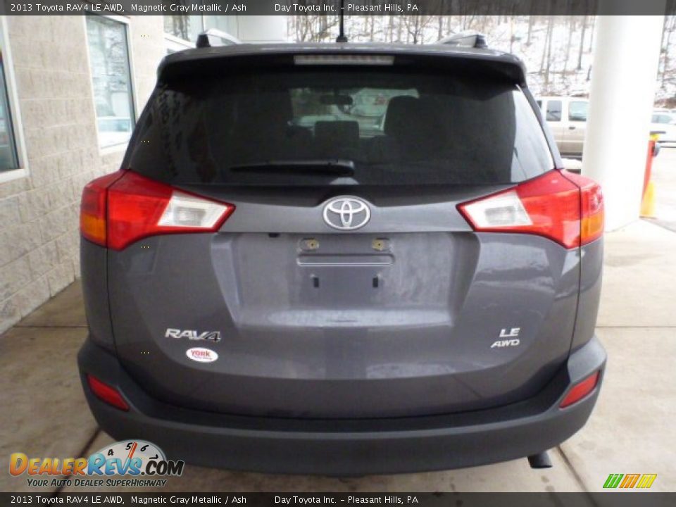 2013 Toyota RAV4 LE AWD Magnetic Gray Metallic / Ash Photo #3
